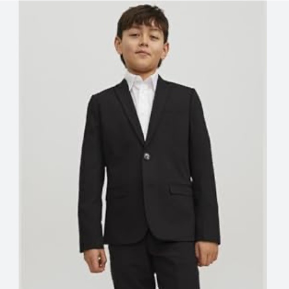 Michael Kors Boy’s Blazer Black Formal Back to school Sz 12R - Picture 4 of 14